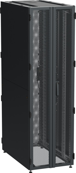 ITK by ZPAS Шкаф серверный 19" 45U 600х1200мм двухстворчатые перфорированные двери черный РФ