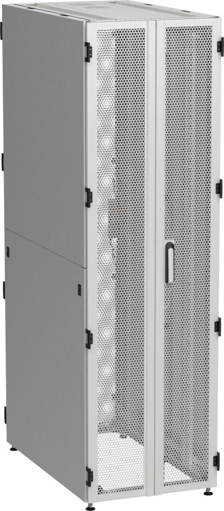 ITK by ZPAS Шкаф серверный 19" 45U 600х1000мм двухстворчатые перфорированные двери серый РФ