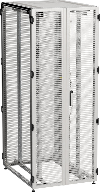 ITK by ZPAS Шкаф серверный 19" 45U 800х1000мм двухстворчатые перфорированные двери серый РФ