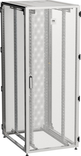 ITK by ZPAS Шкаф серверный 19" 45U 800х1000мм одностворчатые перфорированные двери серый РФ
