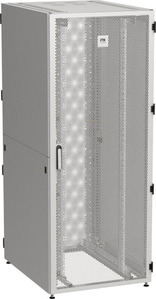 ITK by ZPAS Шкаф серверный 19" 45U 800х1200мм одностворчатые перфорированные двери серый РФ