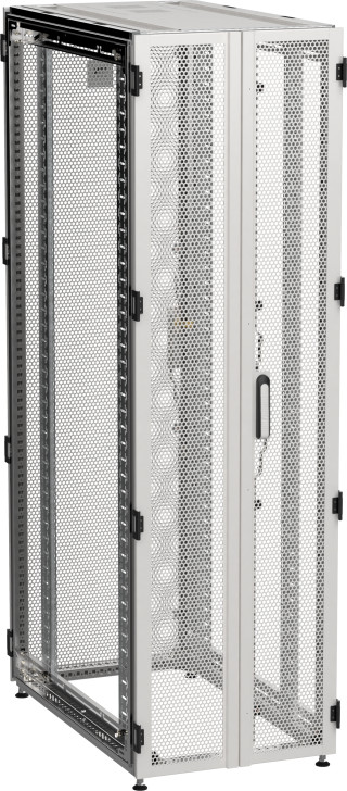 ITK by ZPAS Шкаф серверный 19" 47U 600х1000мм двухстворчатые перфорированные двери серый РФ