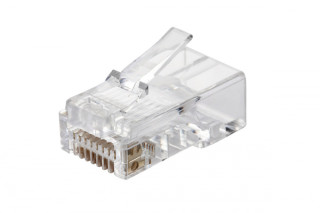 Вилка RJ45 Q-PLUG, категория 5e, UTP, для полевой установки, без цвета, упаковка 50 штук