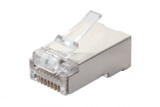 Вилка RJ45 Q-PLUG, категория 5e, FTP, для полевой установки, без цвета, упаковка 50 штук