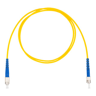 Шнур оптический коммутационный (патч-корд), FC-ST симплекс (simplex) OS2, нг(А)-HF, желтый, 3,0 м