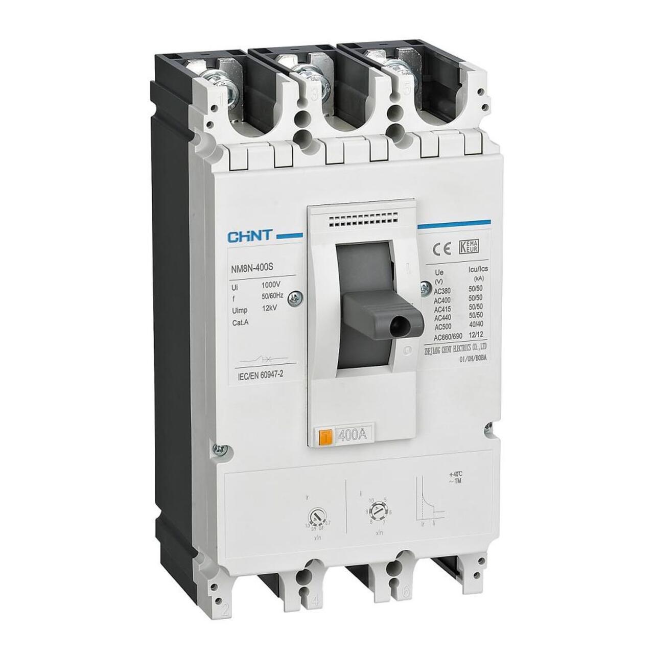 269511 Авт. выкл. защиты двигателя NM8N-400H M 315А 100кА 3P (R)