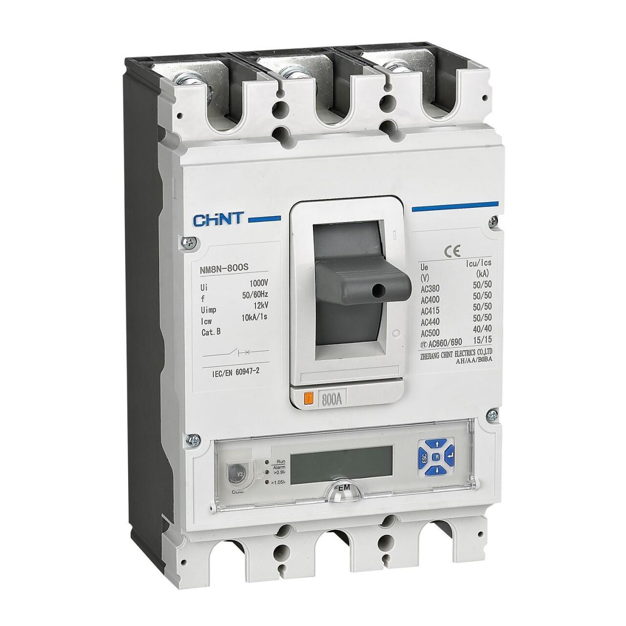 269572 Авт. выкл. защиты двигателя NM8N-400Q EMM 250А 70кА 3P, LCD (R)