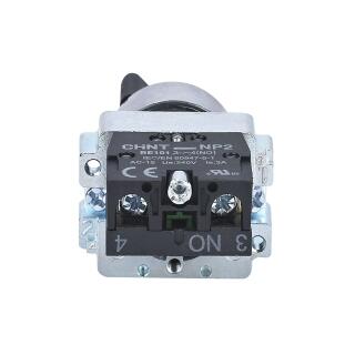 Переключатель NP2-BD31, 3 положения фиксацией, 1НО, IP40 (R)
