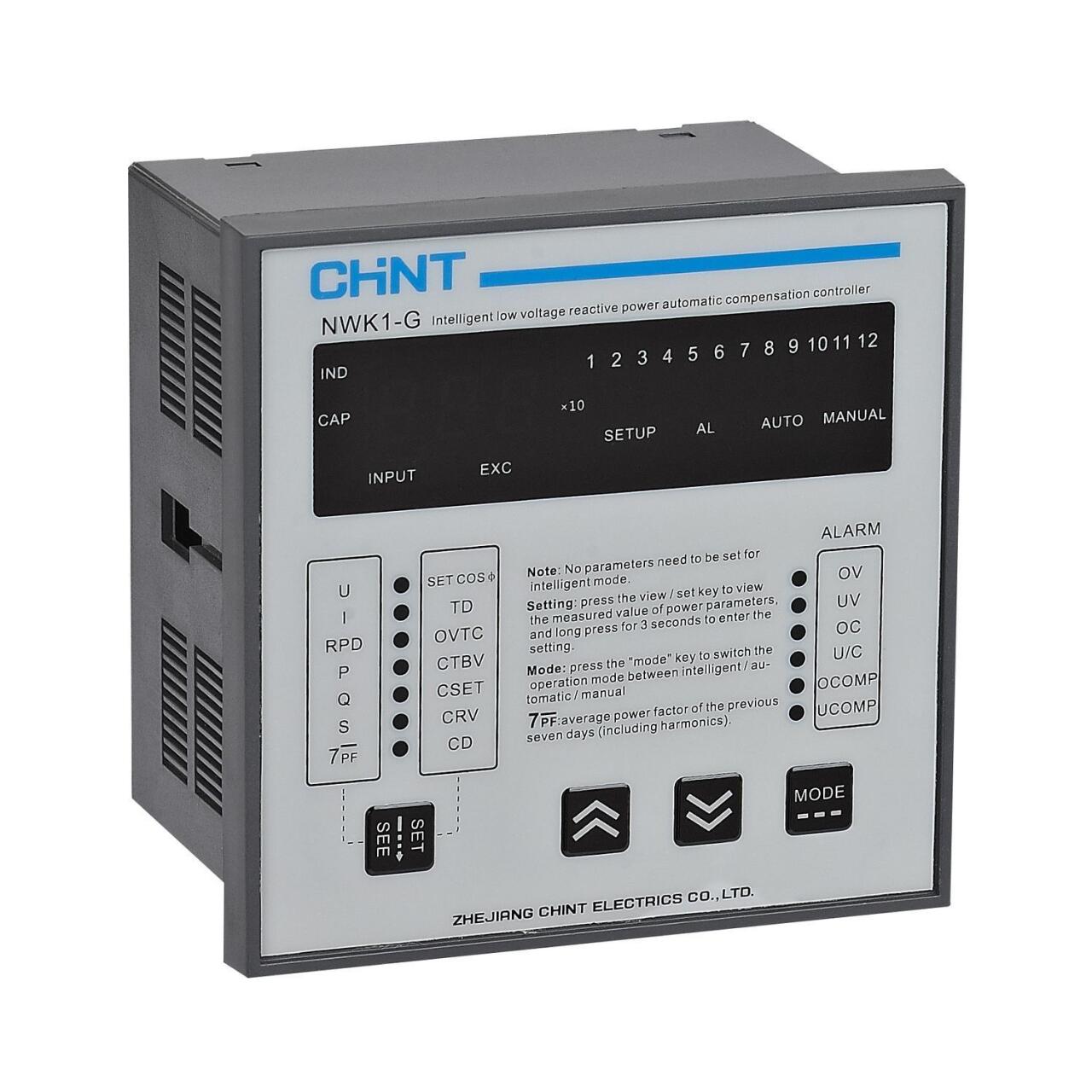 263783 Регулятор реактивной мощности NWK1-GR-16GB с 16-тью контурами