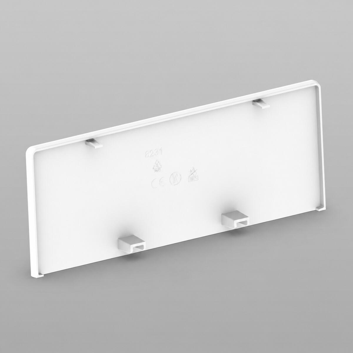 8231_HB Заглушка PK 170X65 D 8231 (HB) (Цвет белый)