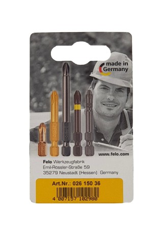 Бита Torx 15X25, серия Industrial, 2 шт в блистере 02615036