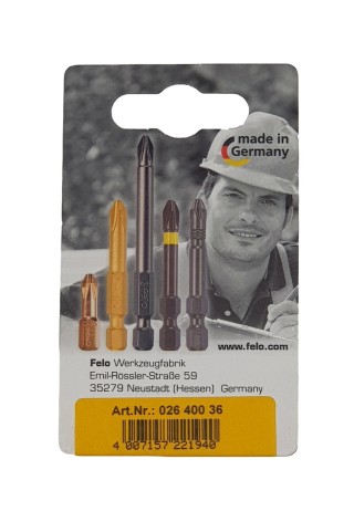 Бита Torx 40X25, серия Industrial, 2 шт в блистере 02640036