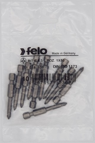 Бита крестовая серия Industrial PZ 1X50, 10 шт 03101510