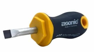 Отвертка плоская Ergonic Stubby SL5,5х25 40055010