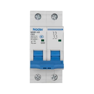 Модульный автоматический выключатель NDB1-63B63/2P