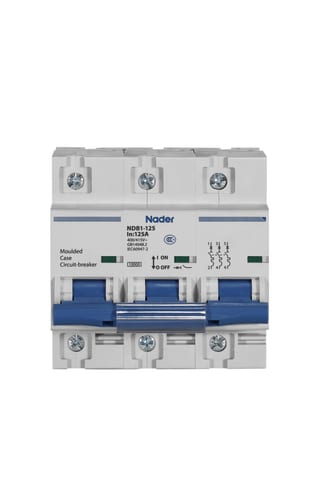 Модульный автоматический выключатель NDB1-125C100/3P