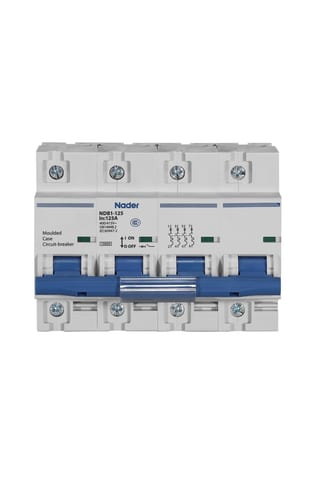 Модульный автоматический выключатель NDB1-125D125/4P