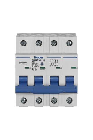 Модульный автоматический выключатель NDB2T-63D40/4P