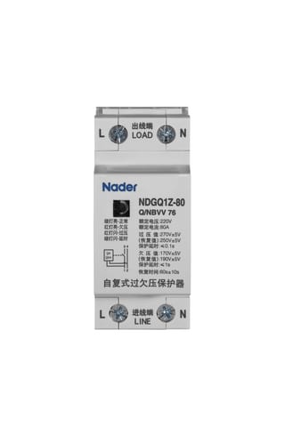 Реле напряжения NDGQ1Z-80/1PN