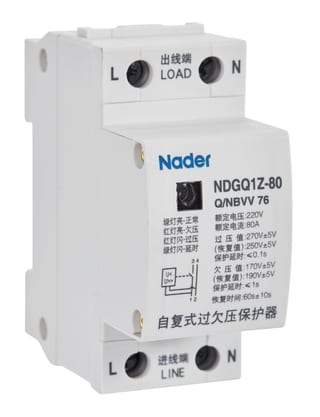 Реле напряжения NDGQ1Z-80/1PN