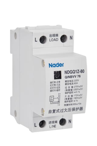 Реле напряжения NDGQ1Z-80/1PN