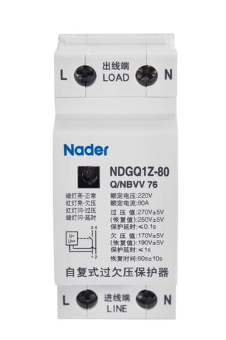 Реле напряжения NDGQ1Z-80/1PN