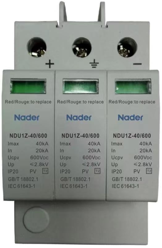 161200001 Устройство защиты от импульсных перенапряжений NDU1Z-40/600V/3