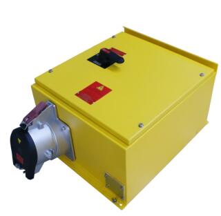 CA750311 INPIN Розетка настенная с выкл. и мех.блокировкой 350A/400V/3P+E/IP65