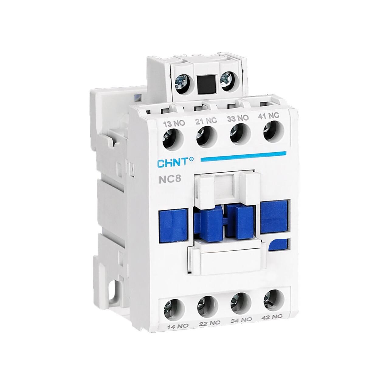 572288 Контактор NC8-18/4/W 4P 18А AC/DC (24~60В) (R)