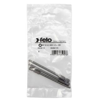 Бита серия Industrial HEX 3,0х100, 3 шт