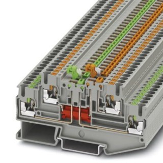 Клеммы с ножевыми размыкателями PTT 2,5-2MT