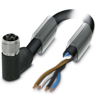 Силовой кабель SAC-4P- 5,0-PUR/M12FRT