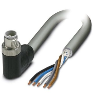 Силовой кабель SAC-5P-M12MRL/ 5,0-500 FE SH