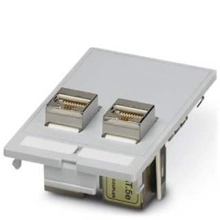 Передняя панель VS-SI-FP-2RJ45-5-MOD-BU/BU