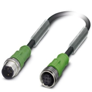 Кабель для датчика / исполнительного элемента SAC-3P-M12MS/1,5-PUR/M12FS B