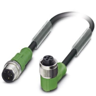 Кабель для датчика / исполнительного элемента SAC-3P-M12MS/ 0,3-PUR/M12FR