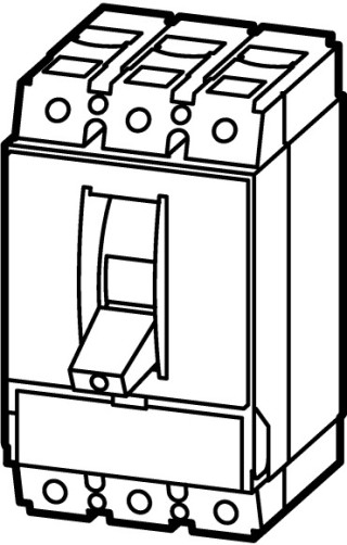 Автоматический выключатель 63А, 3 полюса, откл.способность 150кА, диапазон уставки 50…63А