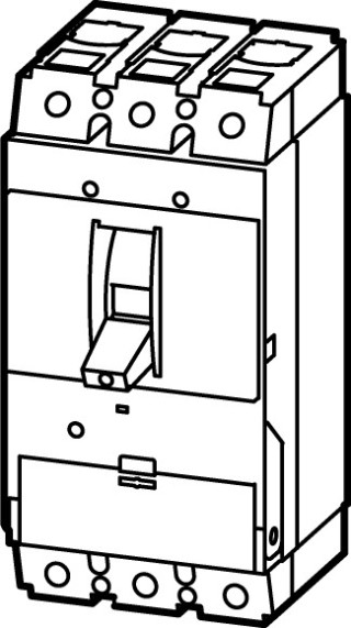 Автоматический выключатель 400А, 3 полюса, откл.способность 150кА, диапазон уставки 320…400А