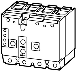 Блок защиты от токов утечки, 300 мА, 4P, установка снизу выключателя