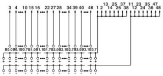 Электрическая схема, Схема подключения FLKMS 50/32IM/PLC