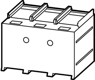 Крышка клемм, 4П, NZM1