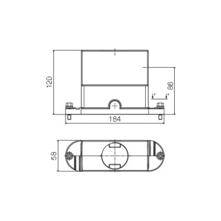 Промышленный разъём HDC HB 24 TEK TSS1xM40G