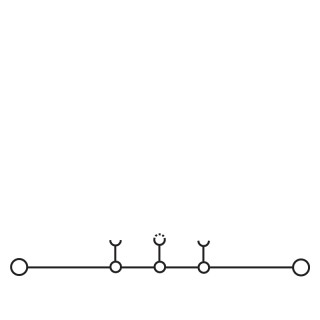 Проходная клемма WDU 4 GE/SW