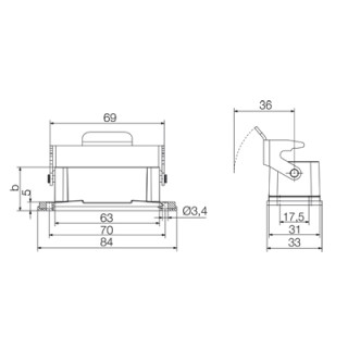 Корпус HDC 10A ALU SL