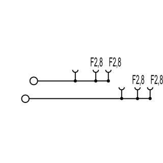 Проходная клемма WDK 2.5 F