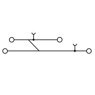 Проходная клемма WDK 2.5V OR