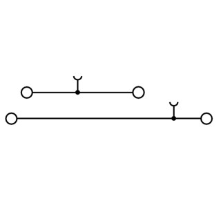 Проходная клемма WDK 2.5/EX