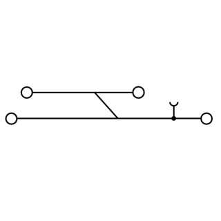 Проходная клемма WDK 2.5N V