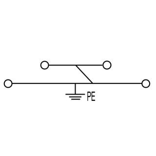 Клемма с заземлением WDK 2.5N PE
