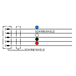 Шинный кабель SAIL-M12W-CD-10B